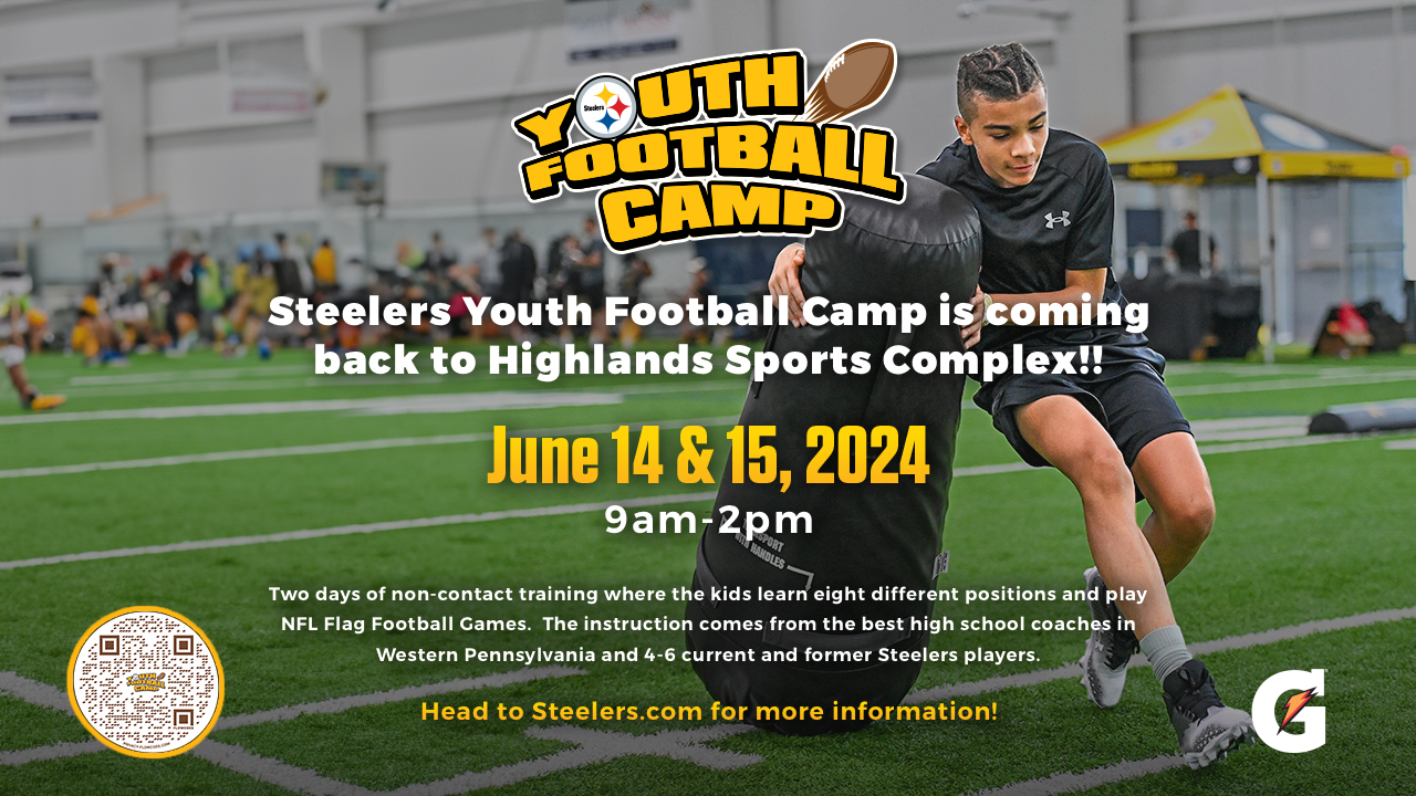 Pittsburgh Steelers Youth Football Camp 2024