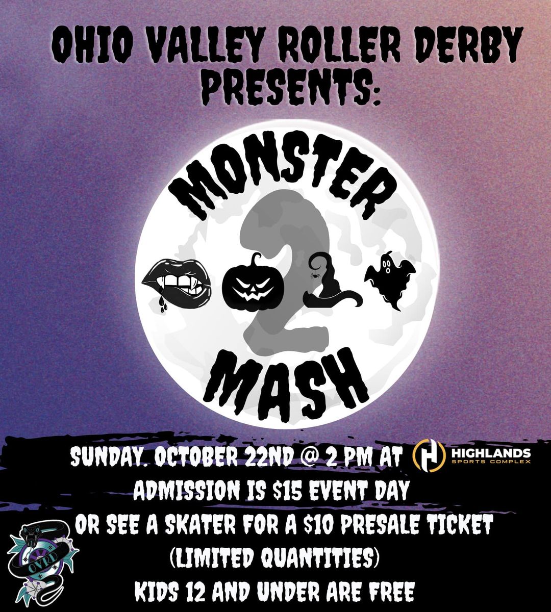Ohio Valley Roller Derby Monster Mash