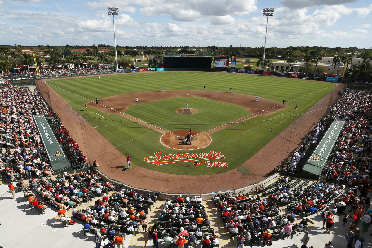 Baltimore Orioles at Ed Smith Stadium 3