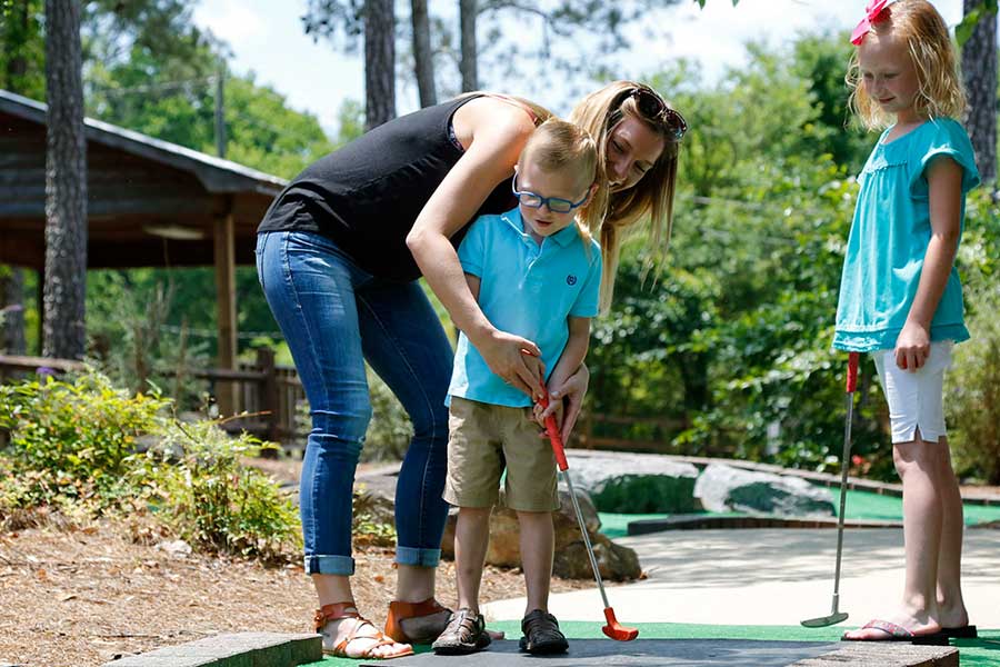 Noccalula Falls Mini Golf 1