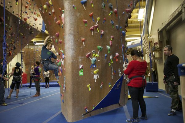 river rock climbing 2