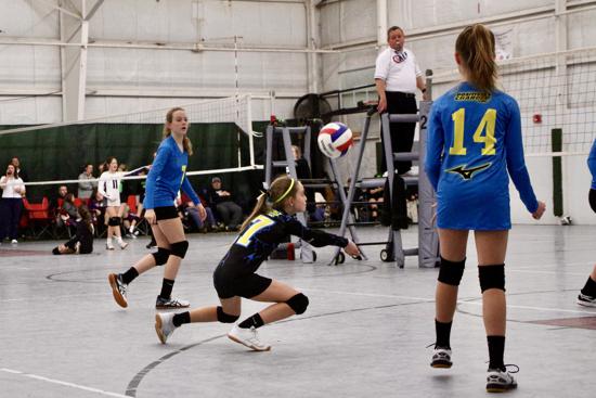 Positively Charged Volleyball