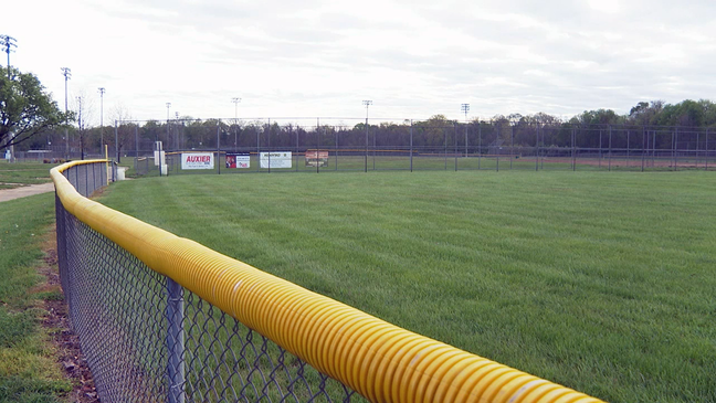 tealtown baseball fence