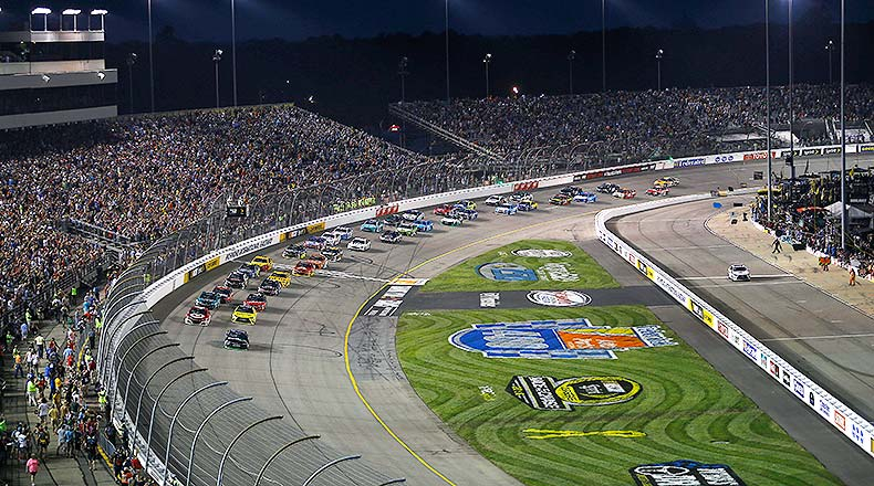 Raceway grass