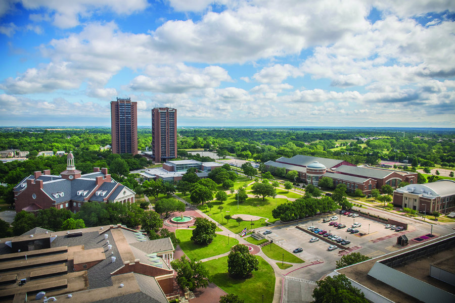 Texas Woman's University - Aerial View