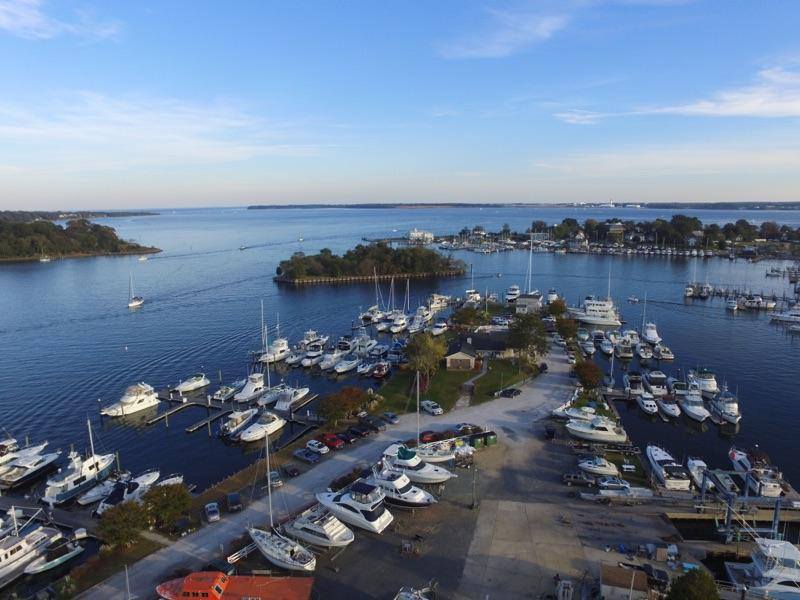 Solomons Yachting Center boats