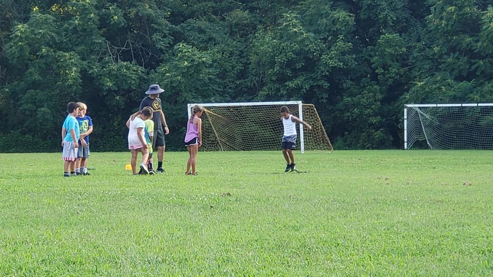Twin Shields Recreation Area grass