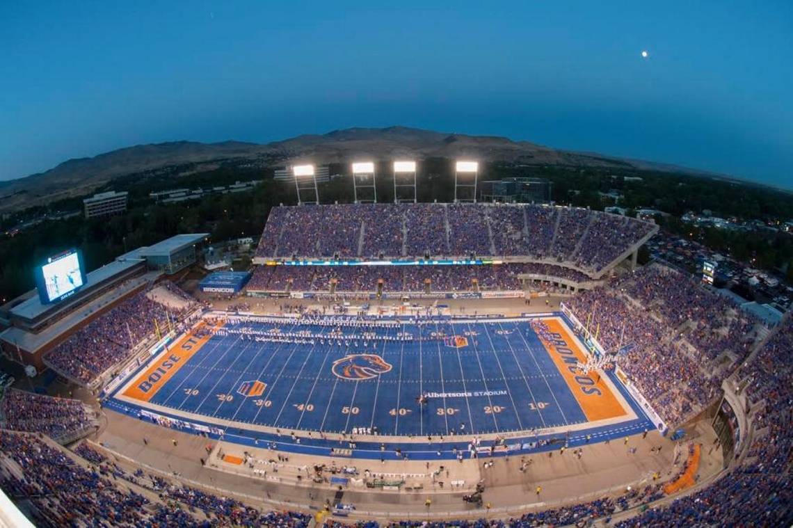 Albertsons Stadium blue turf