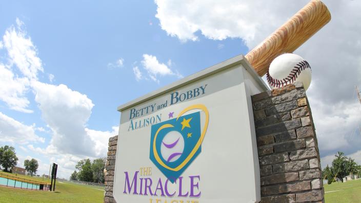 Betty and Bobby Allison Miracle League Ball Field
