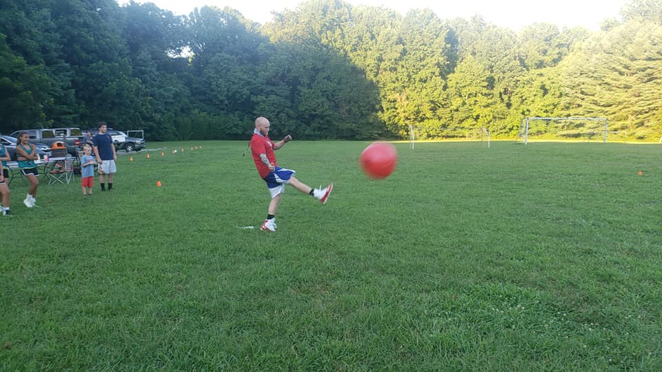 Twin Shields Recreation Area kickball