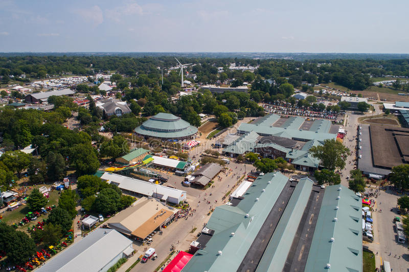 Iowa State Fairgrounds - Aerial View