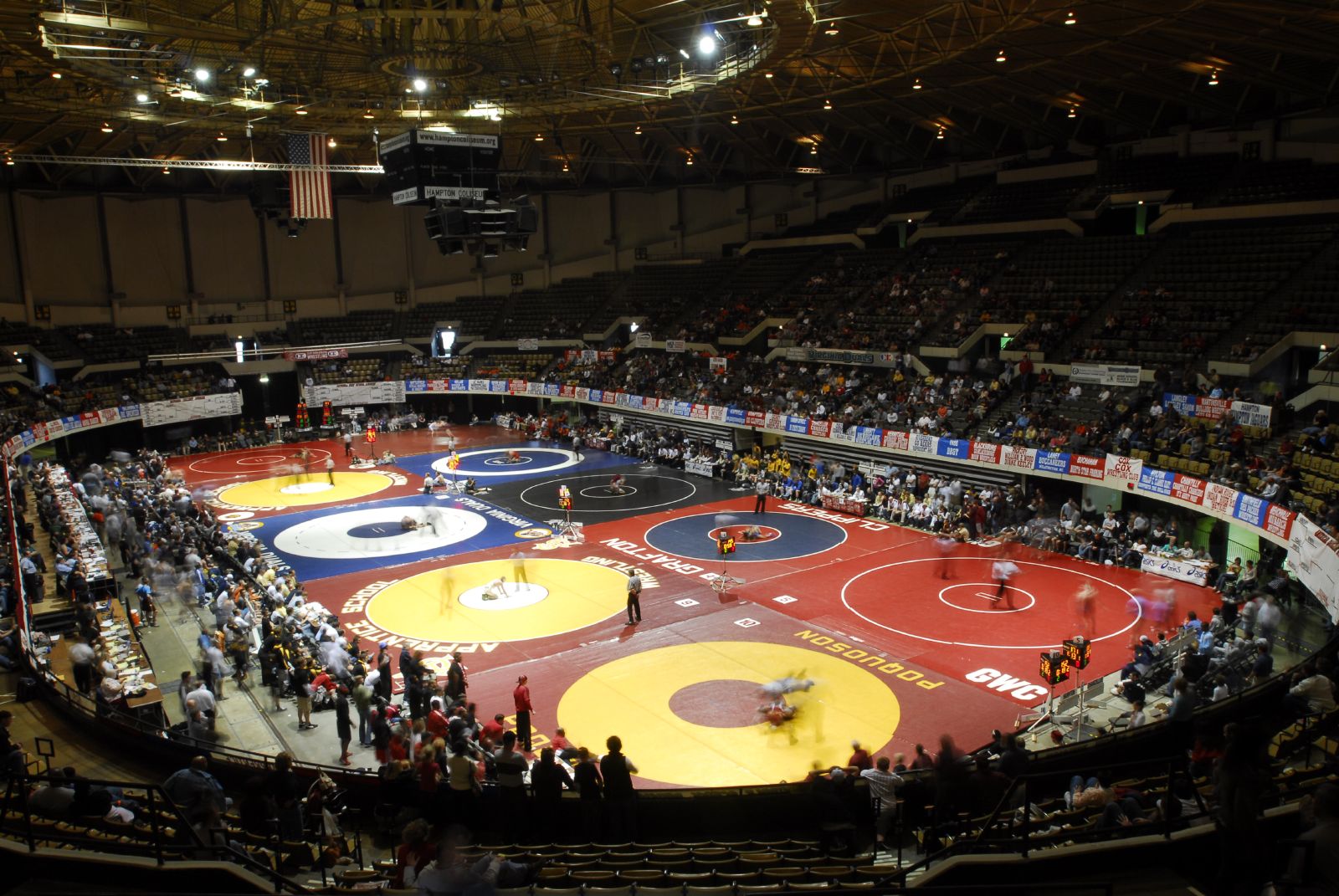 Hampton coliseum wrestling