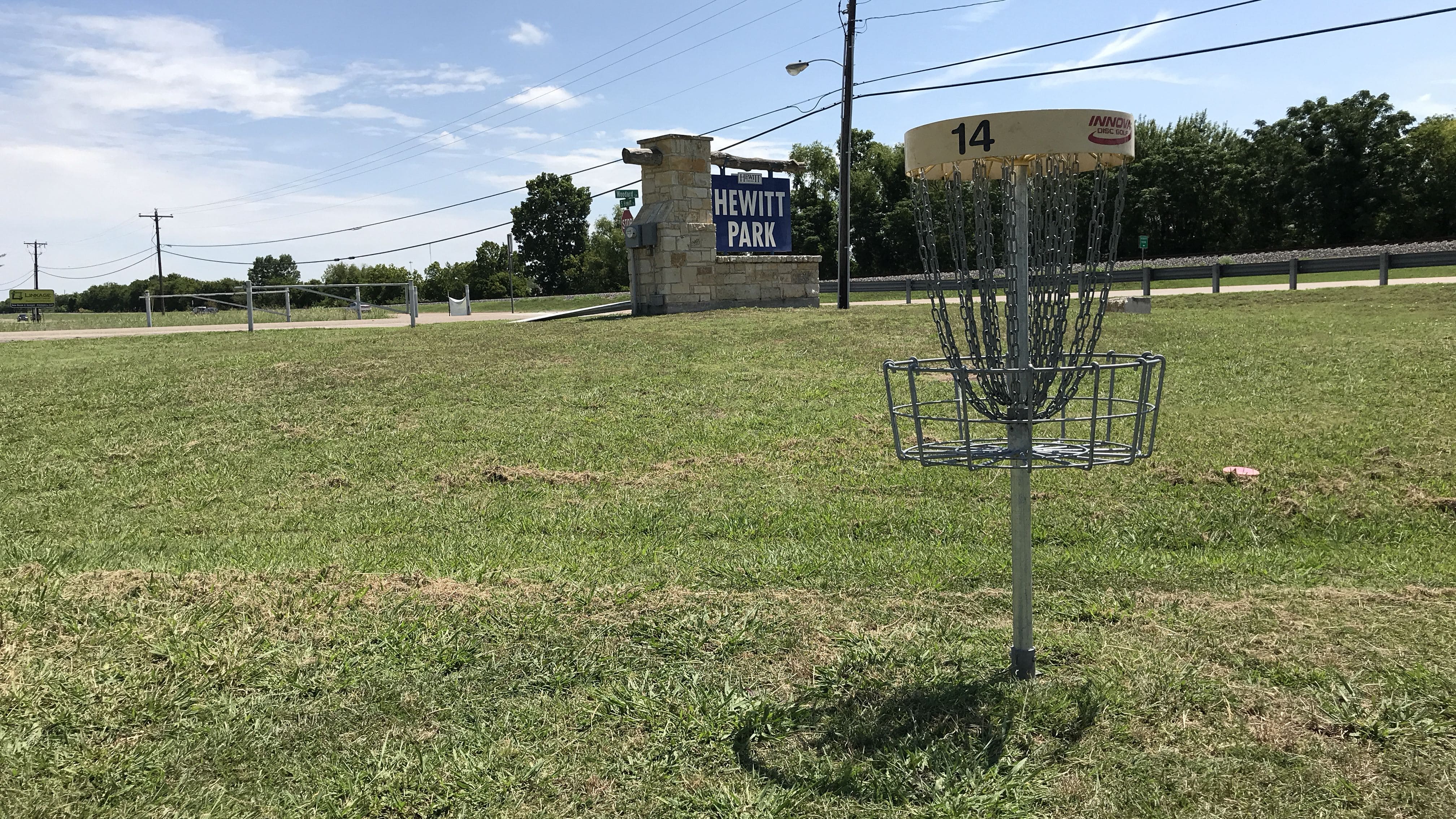 Hewitt Park Disc Golf Course Hole #14-min