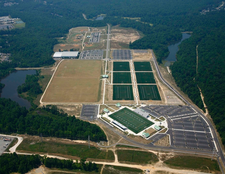 Warhill aerial view