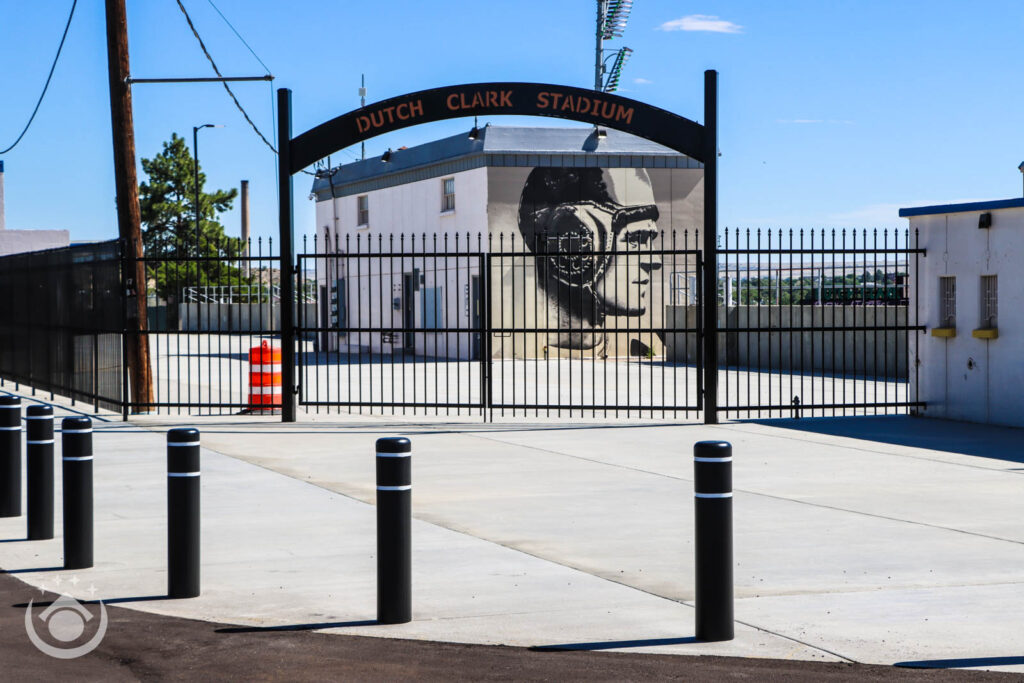Earl Dutch Clark Stadium door.jpeg