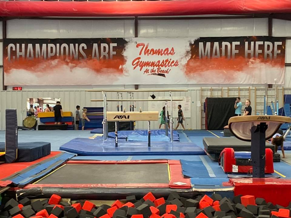Thomas Gymnastics at the Beach 5