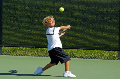 Hamilton tennis center kid