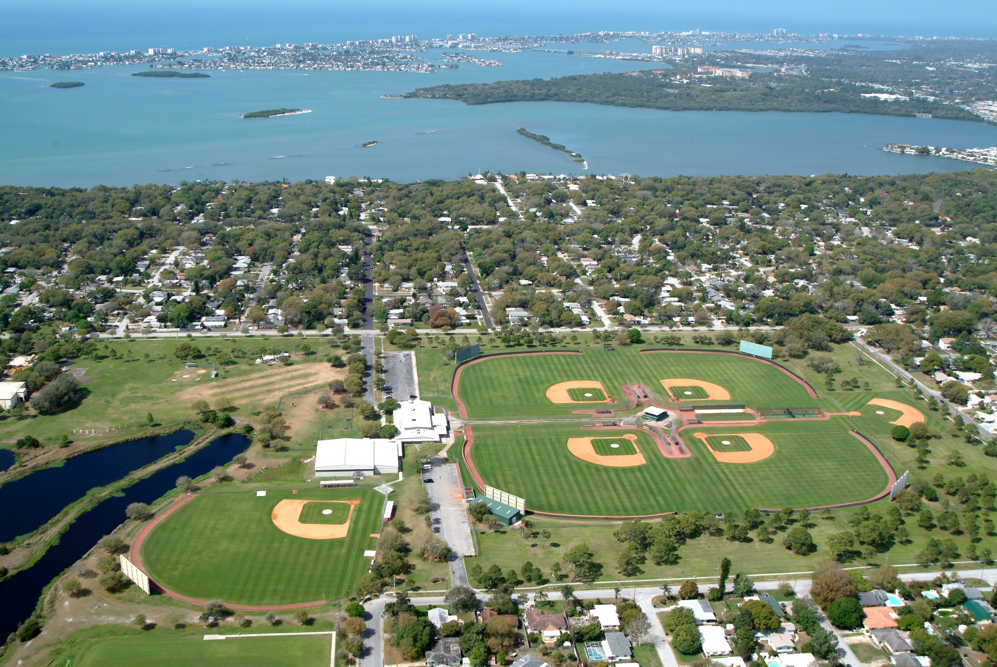 Baseball City St. Petersburg - aeriel view