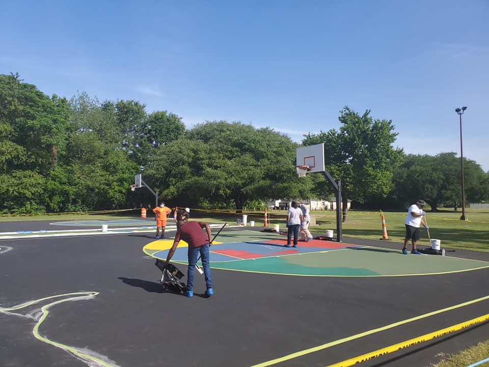Northwest Community Park - Basketball Courts2