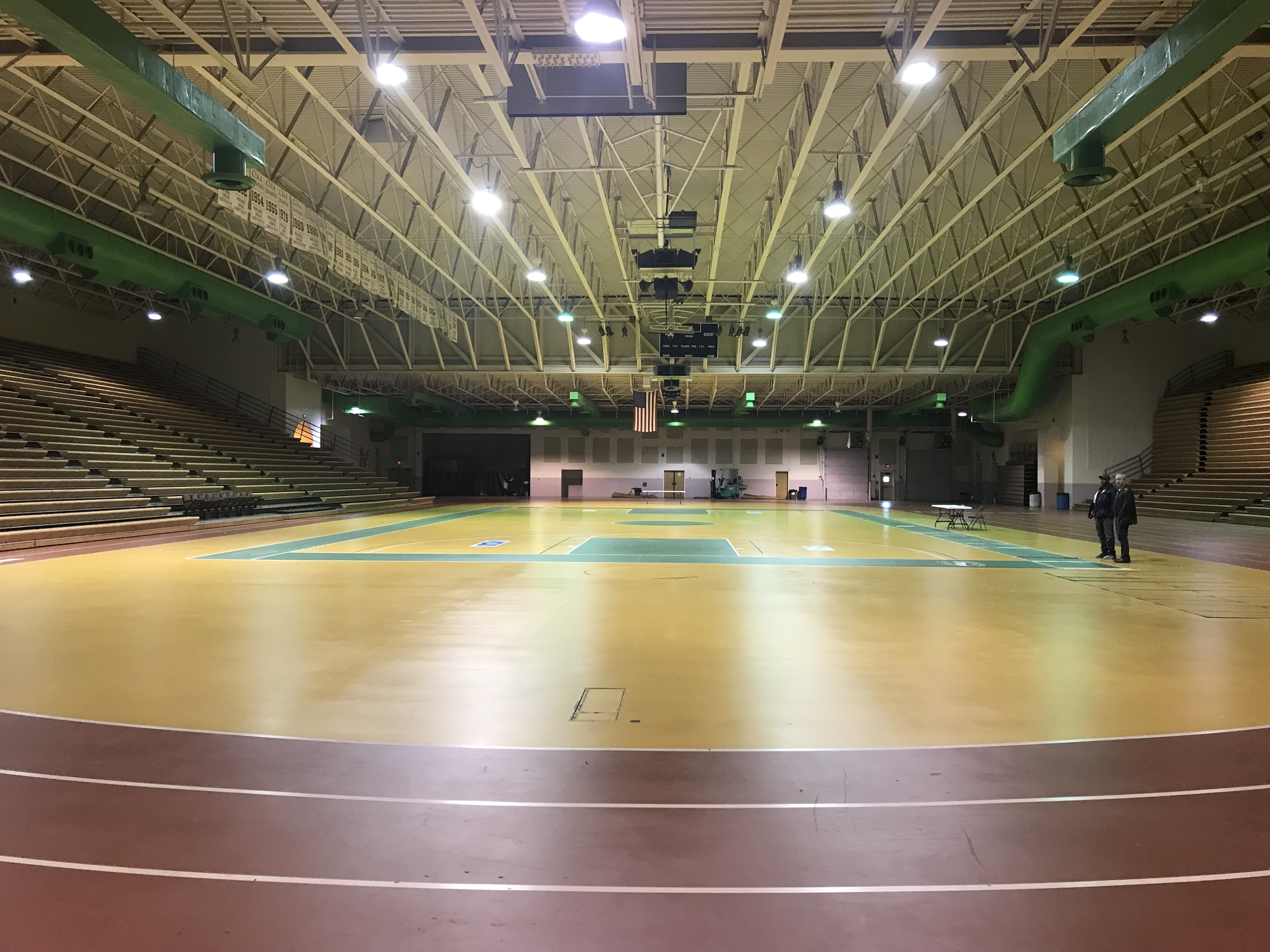 Arthur Ashe floor