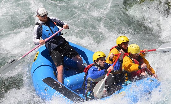 blue sky rafting