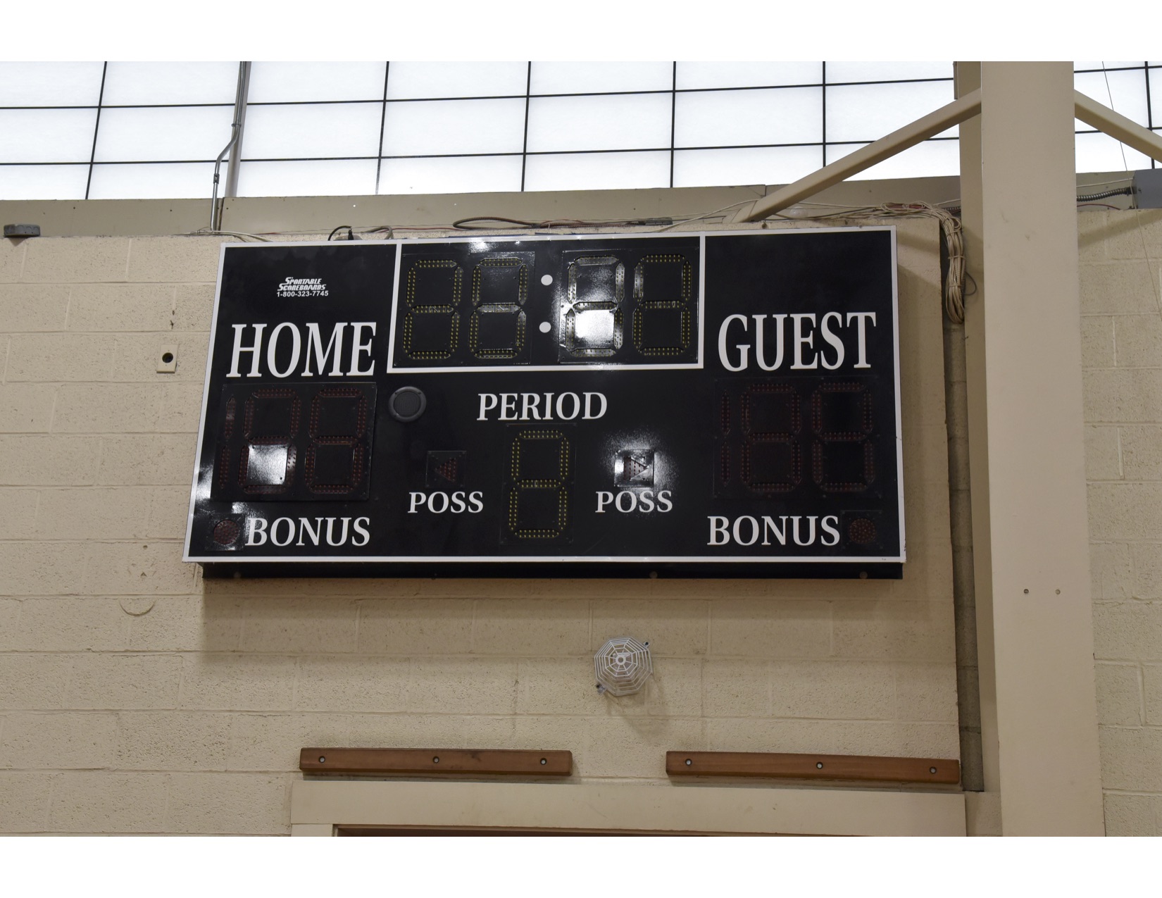 Howard Gym Scoreboard