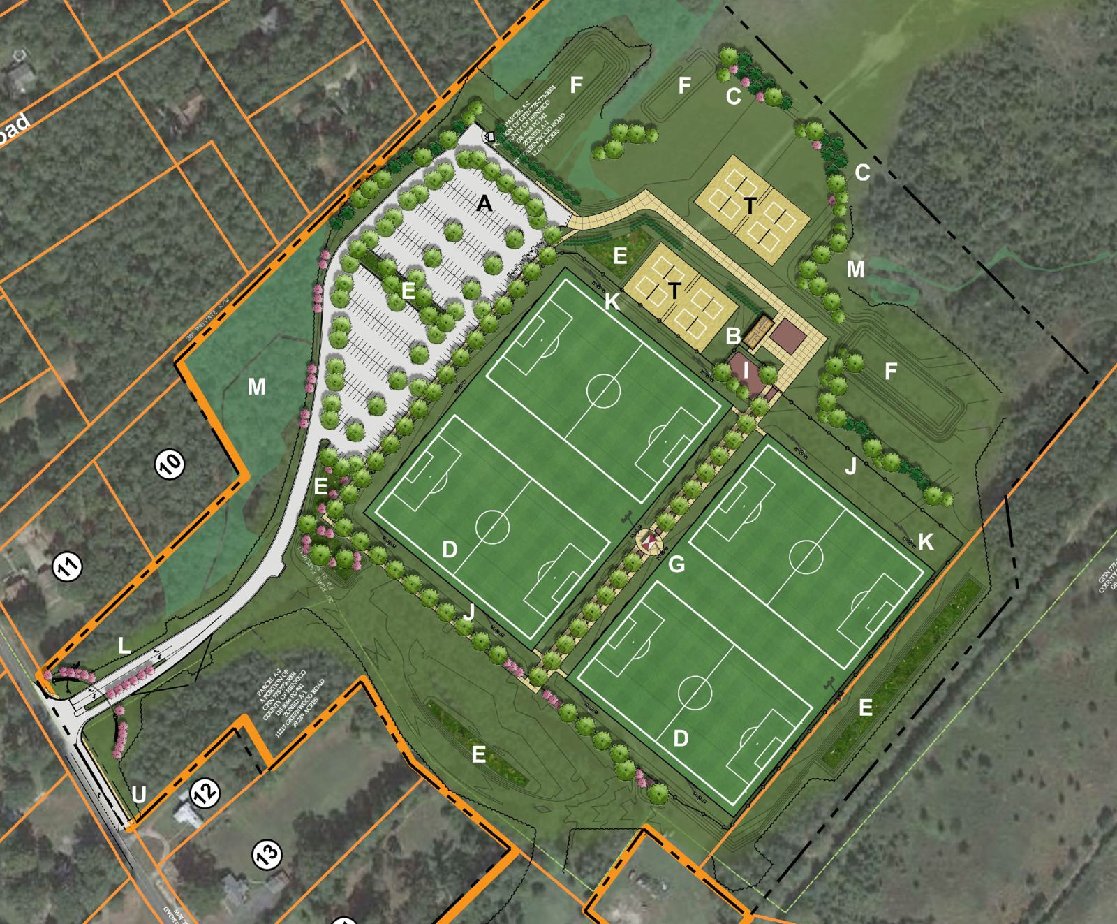 Glover park layout