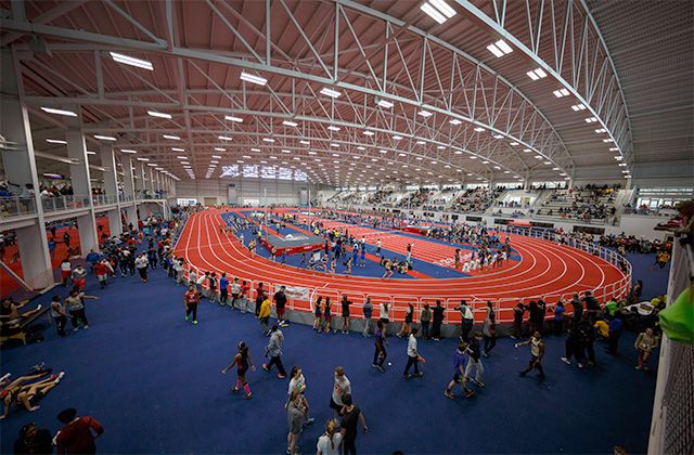 indoor track complex