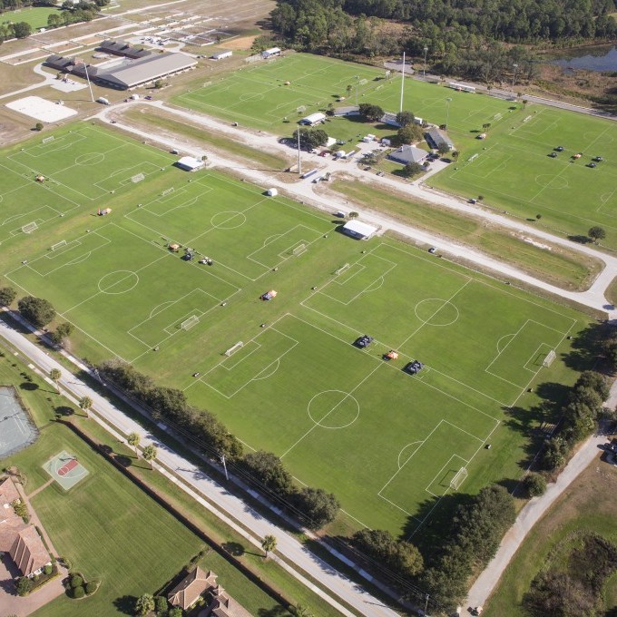 aerial view seminole soccer