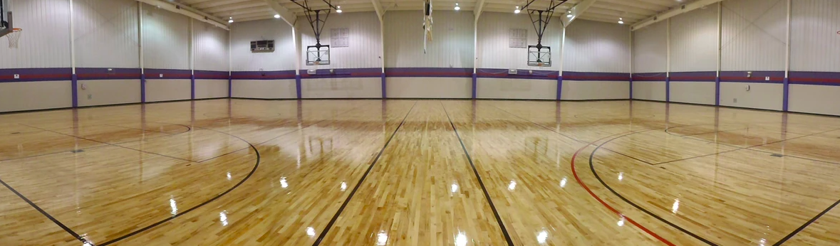hardwood courts
