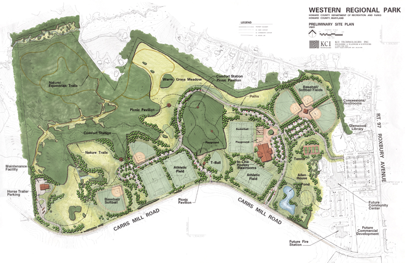 western regional park map