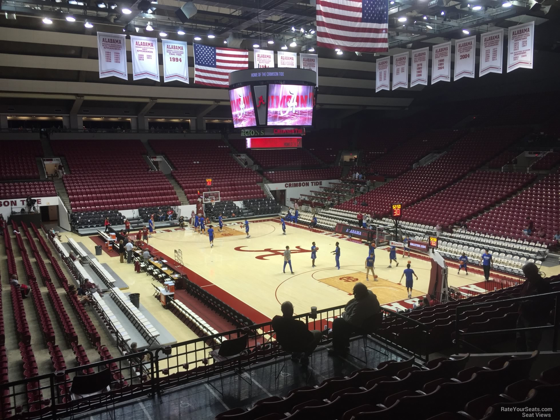 Coleman-Coliseum-Section-Y-Row-25-on-11-3-2016f