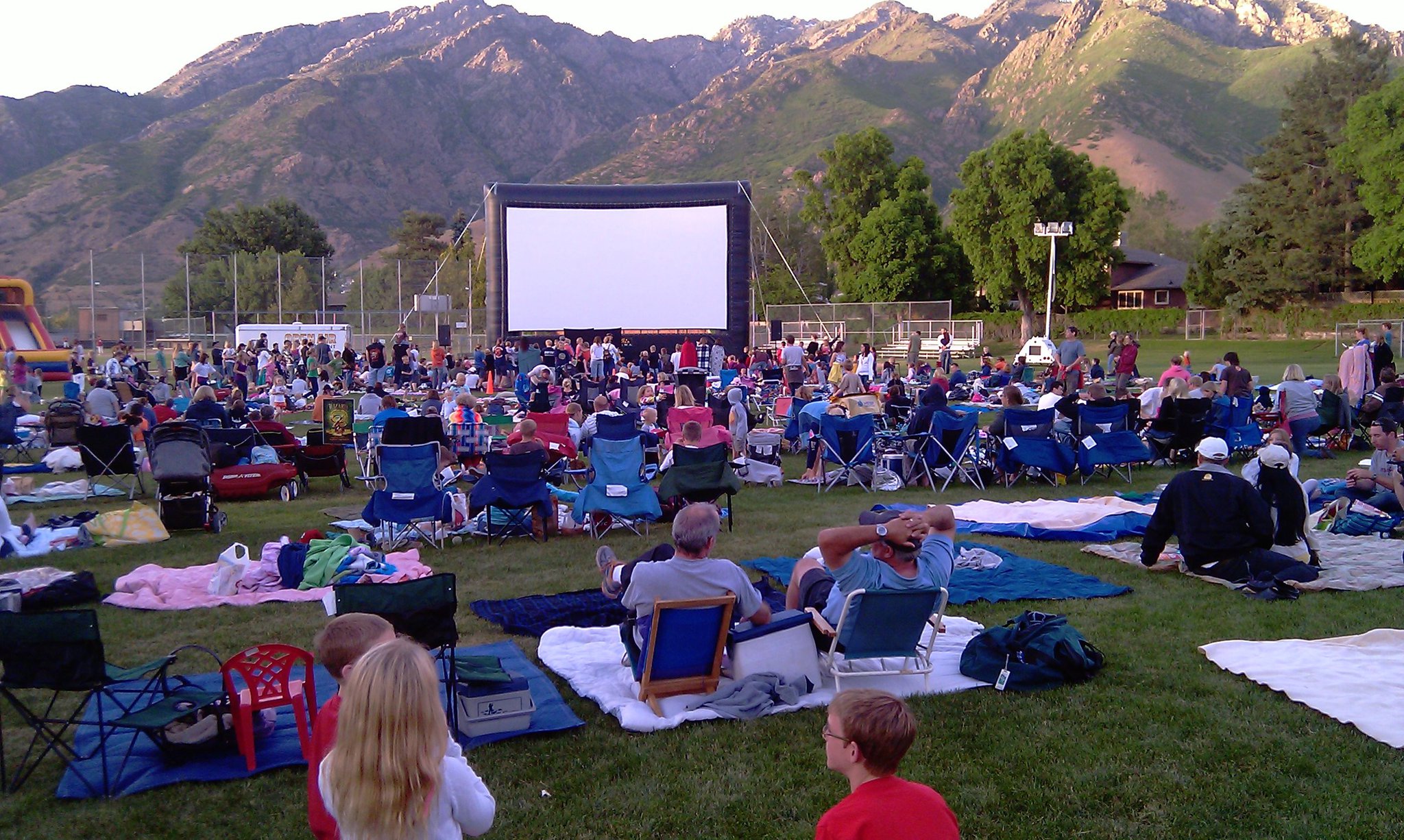 Cottonwood Heights Recreation Center movie night