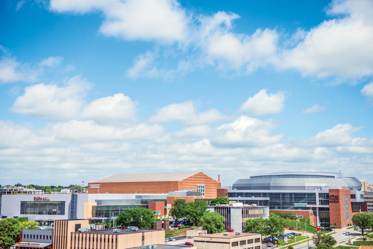 Iowa Events Center - Aerial View