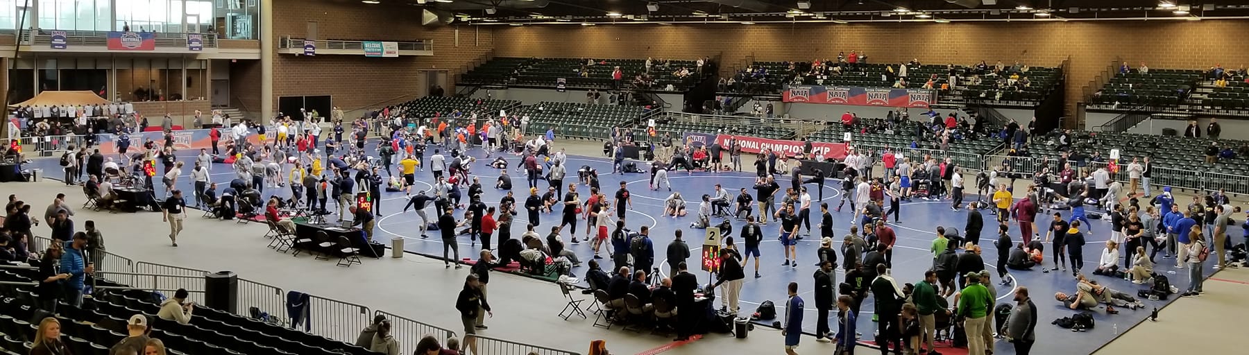Richard O. Jacobson Exhibition Center - Wrestling1