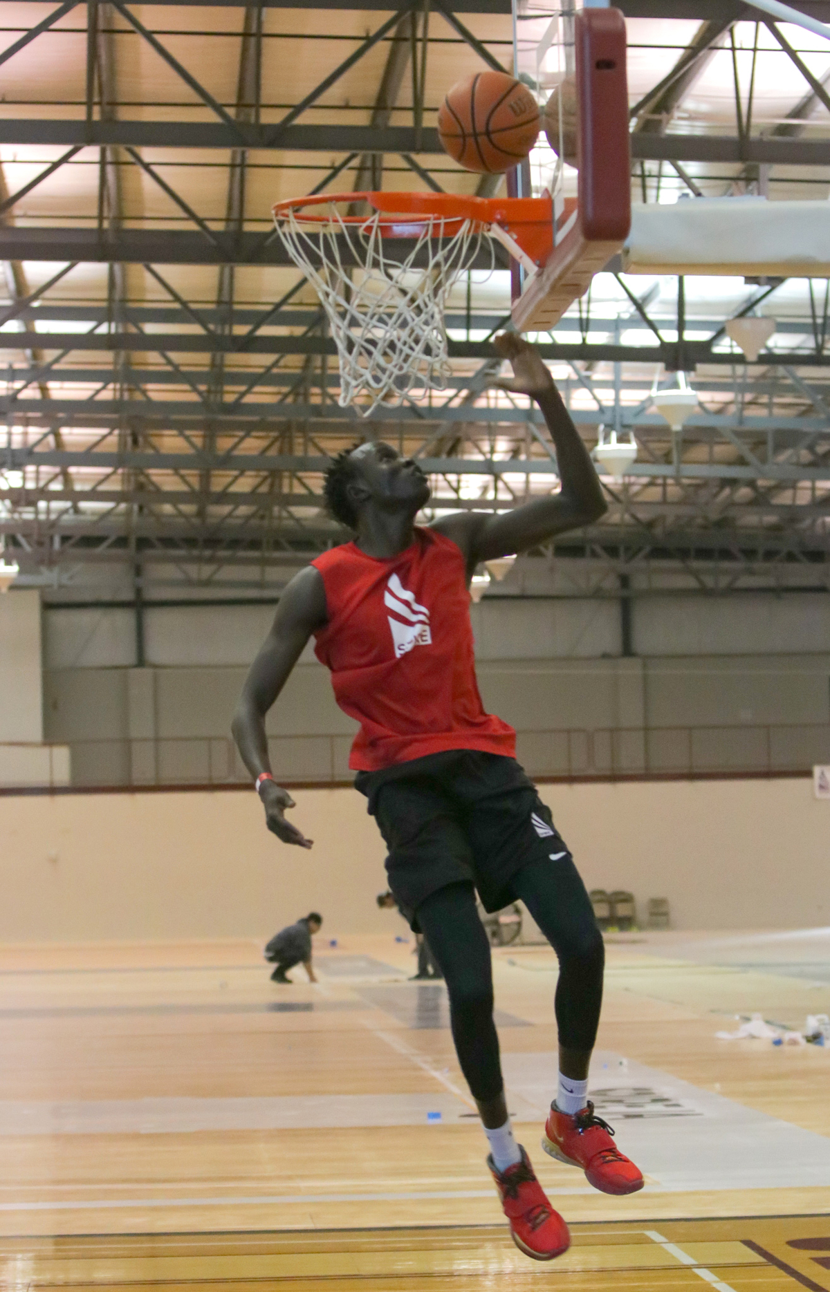 SPIRE basketball player