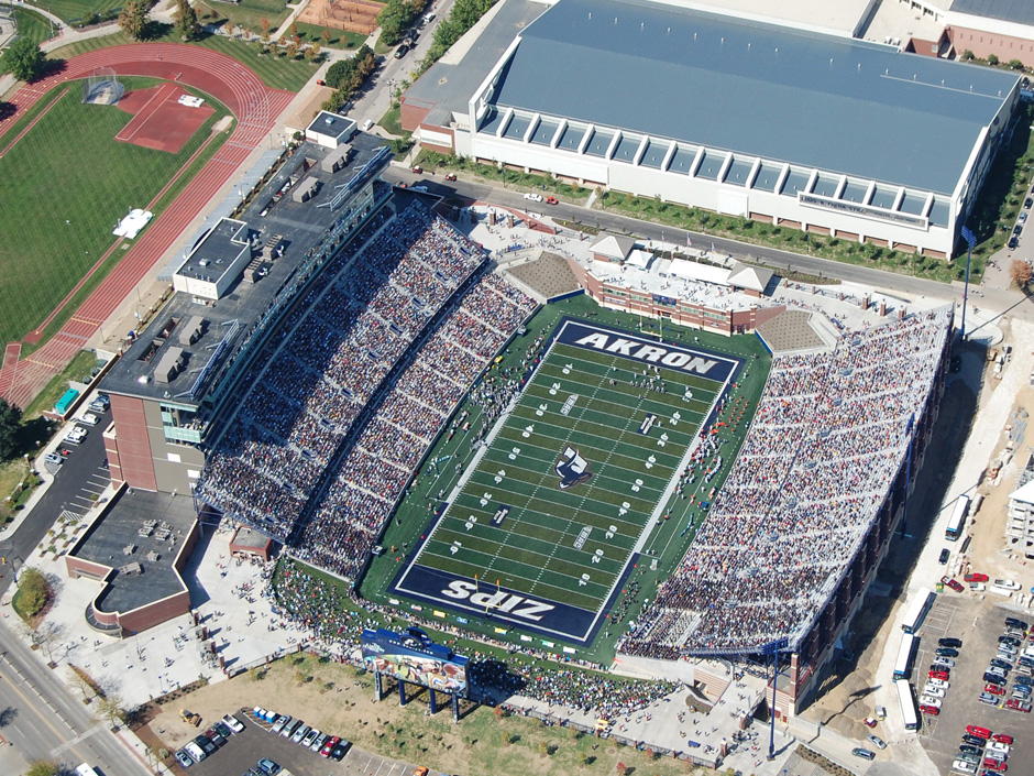 akron football field