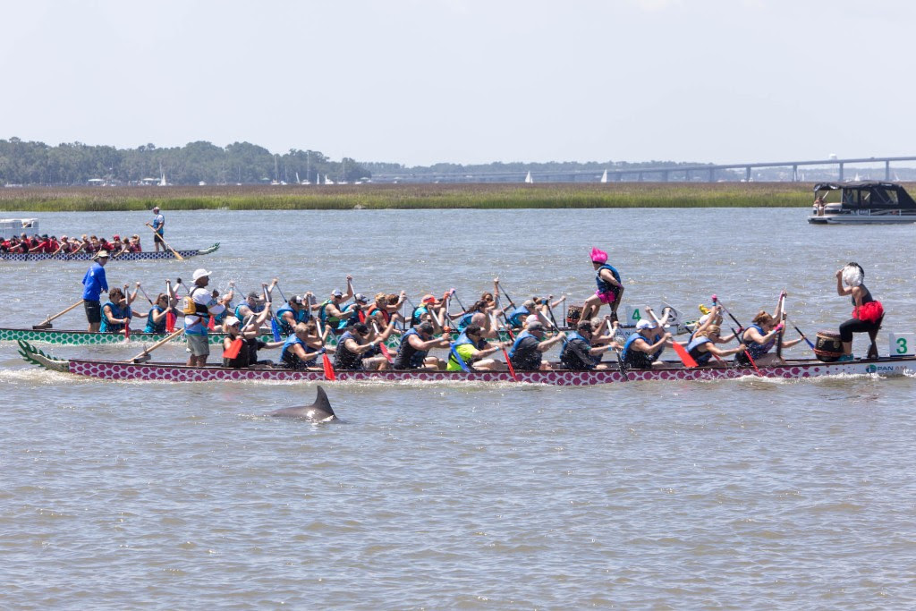 Henry C. Chambers Waterfront Park - Dragon boat