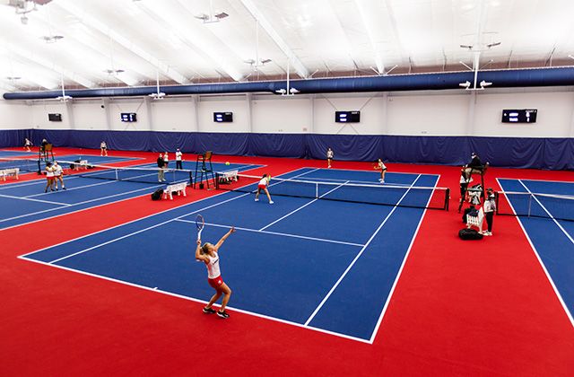 indoor tennis center
