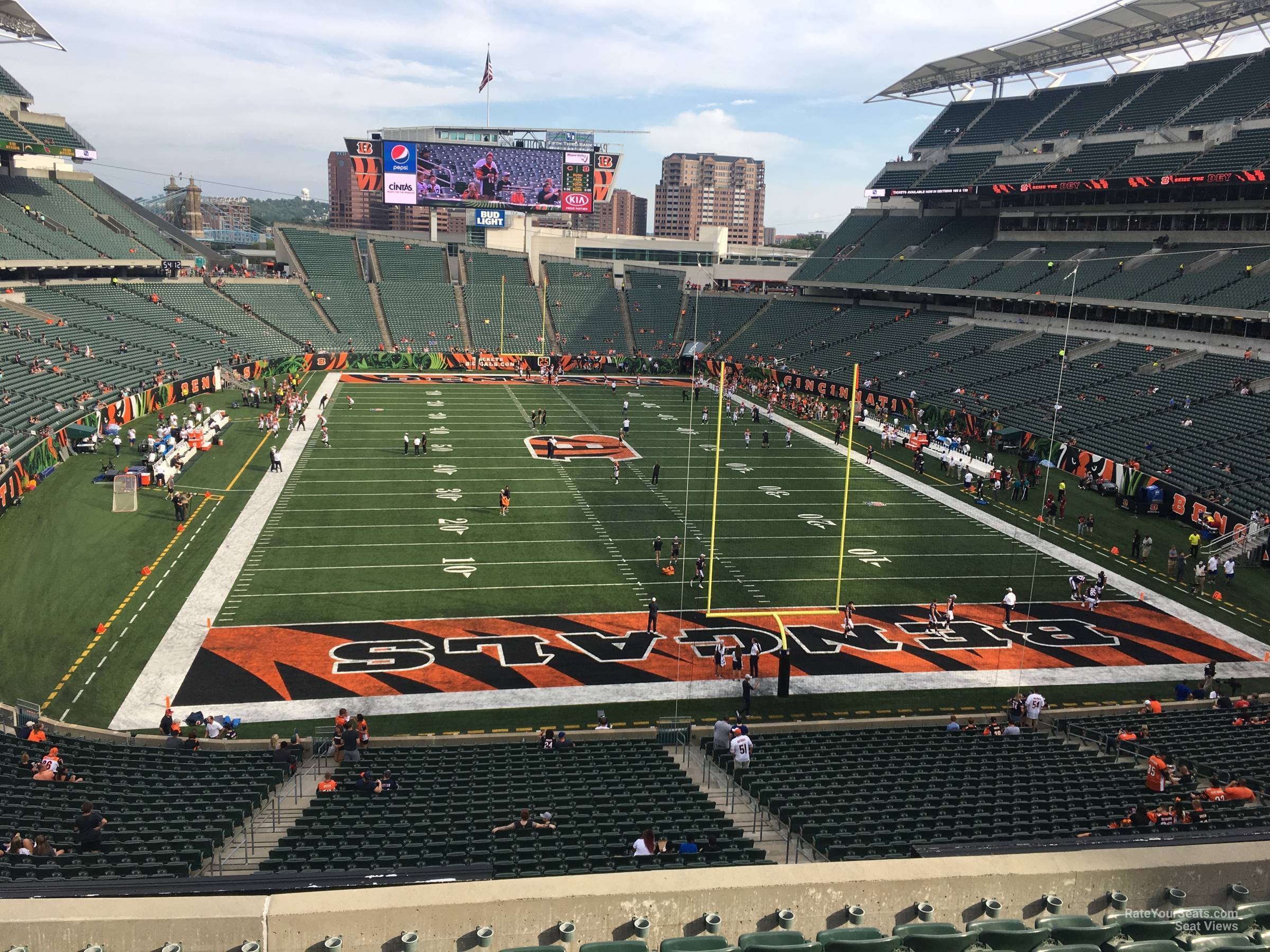 Paul-Brown-Stadium-Football-Section-228-Row-10_on_8-9-2018_FL