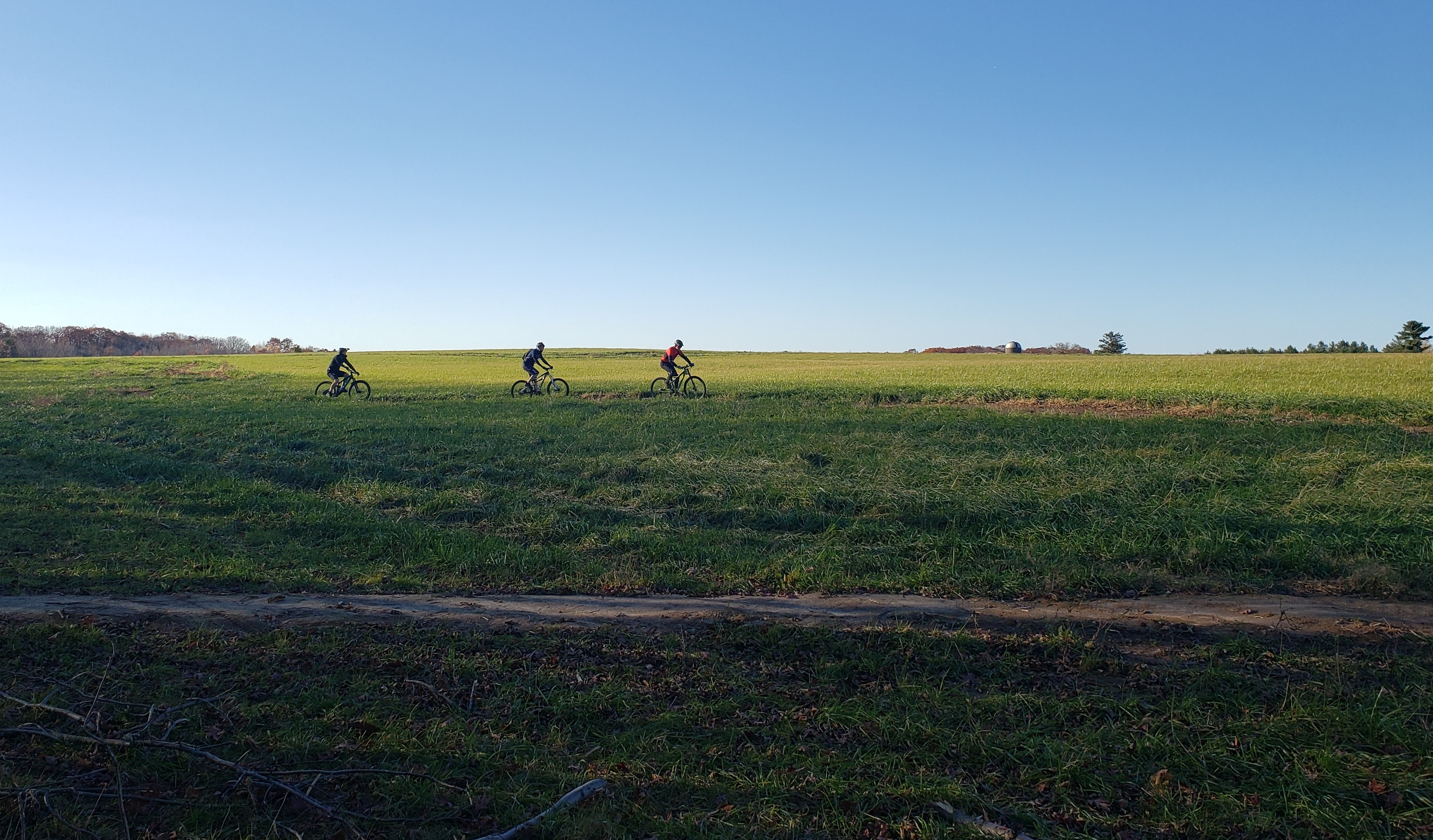 Bikers on trail 23 wood cnty parks .jpg