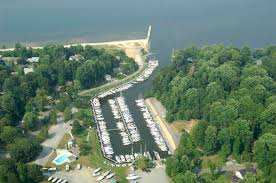 Flag Harbor Yacht Haven from above