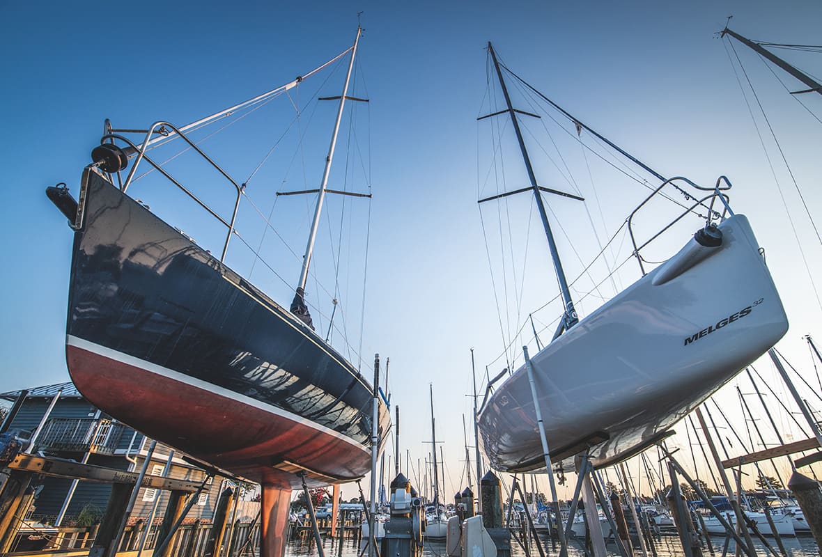 Zahniser's Yachting Center sail boats