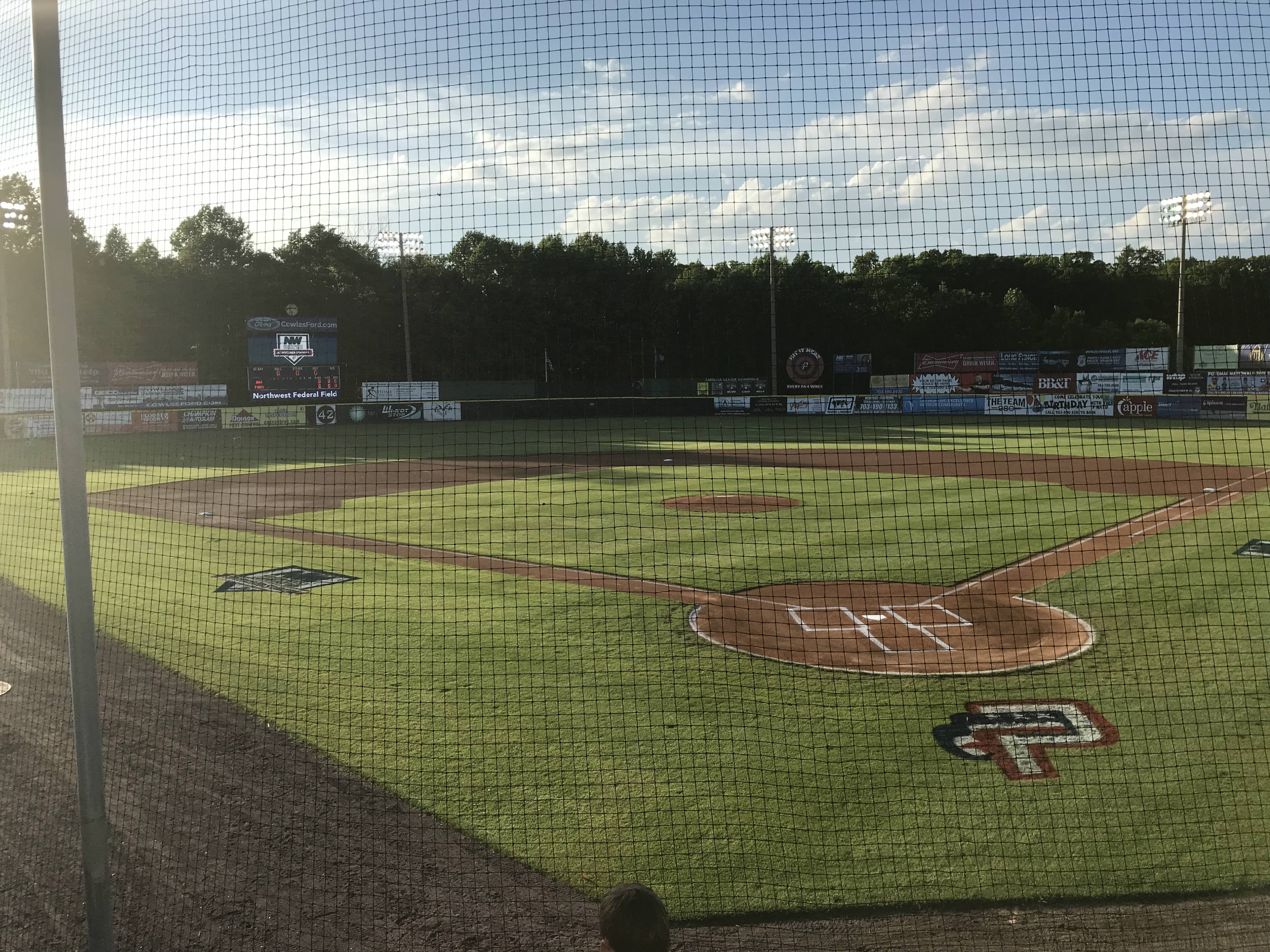PWC stadium backdrop