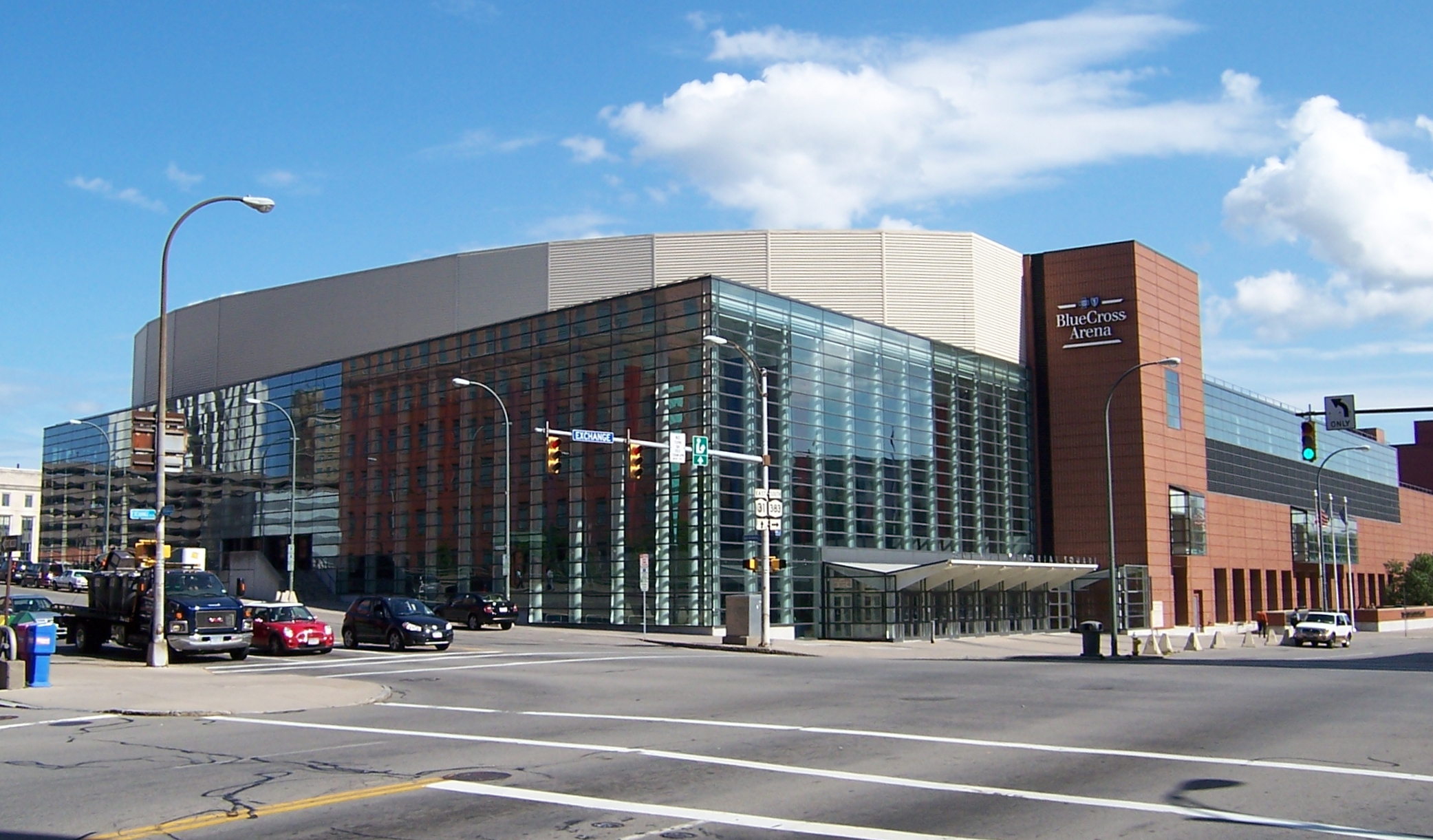 Rochester_Blue_Cross_Arena_-_NW_Exterior