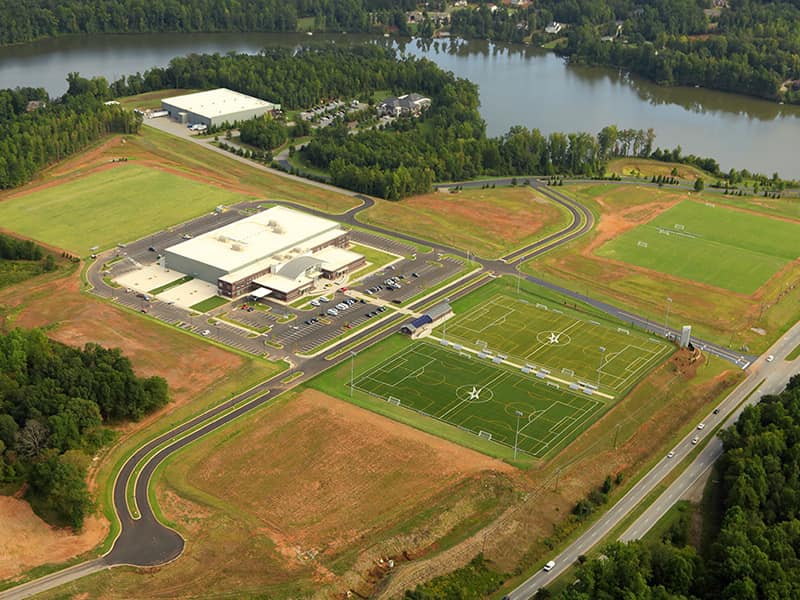 Upward Star Center - AERIAL VIEW