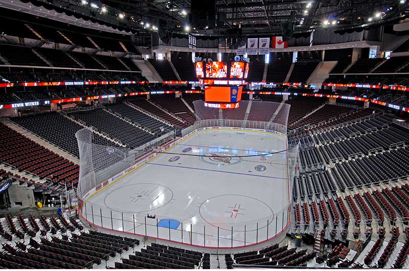 Prudential Center Ice Skating Rink