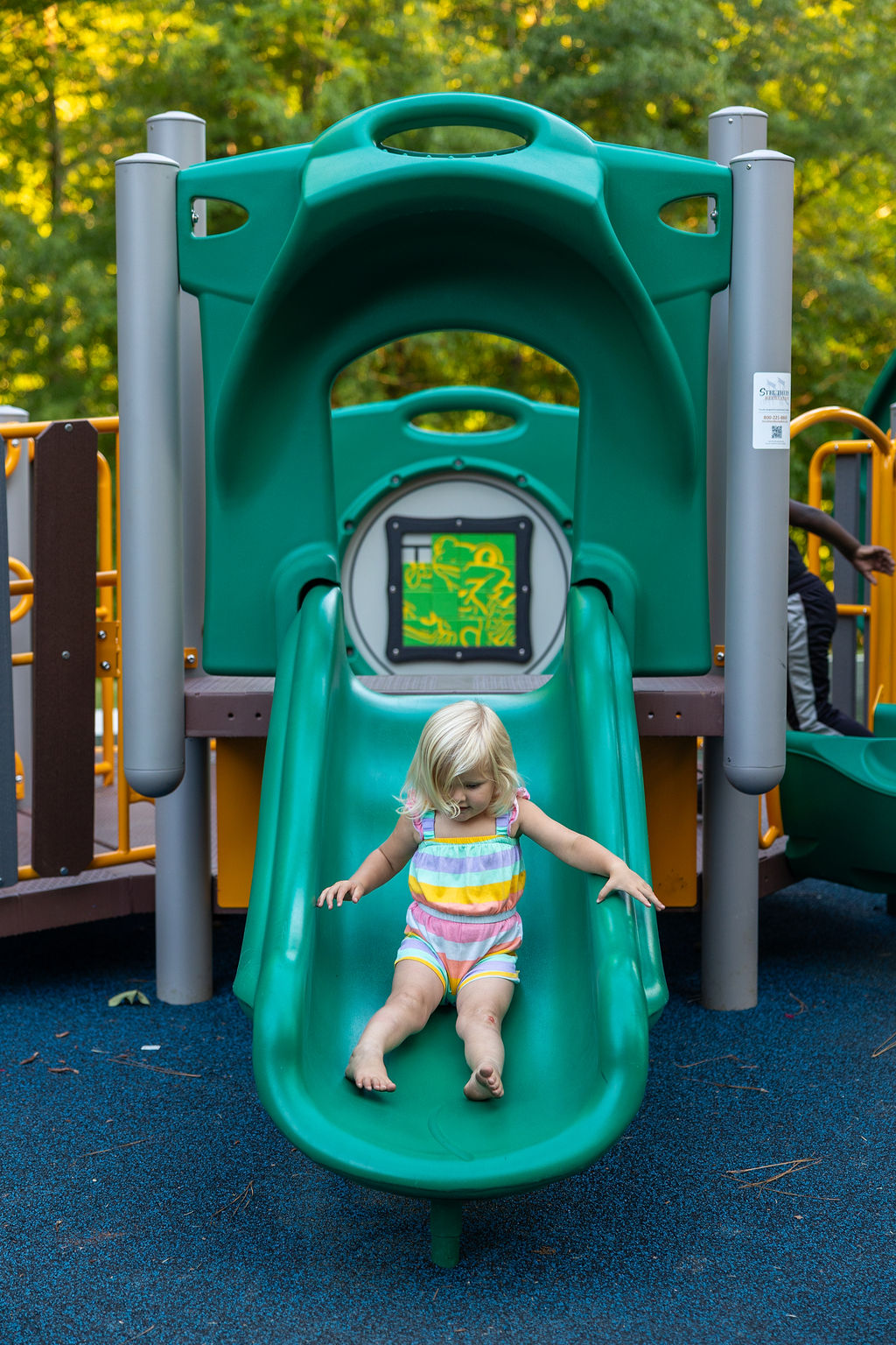Chewacla Playground 2025 Kid on Slide (3).jpg
